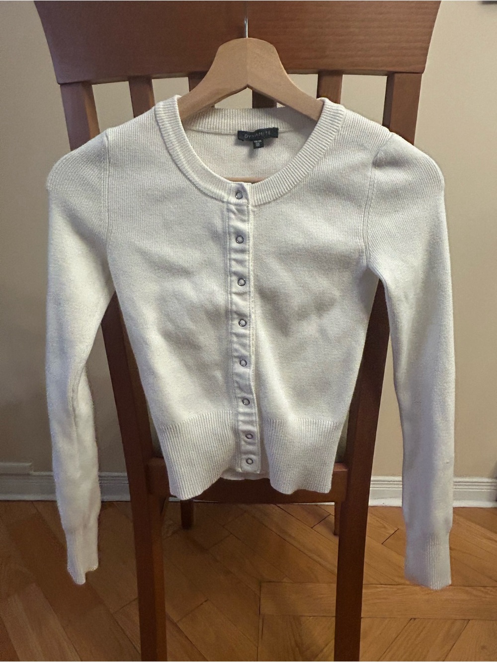 🌹5 for $50🌹White Button-Front Women's Sweater